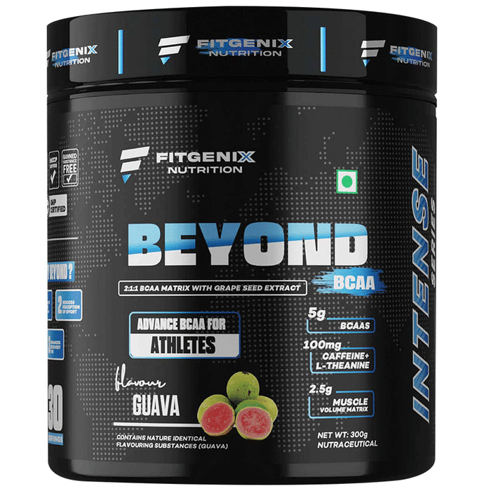 Fitgenix Nutrition Beyond BCAA Powder Guava - Classic Derma