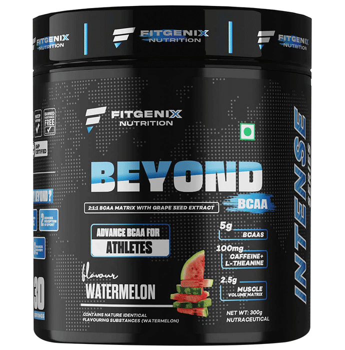 Fitgenix Nutrition Beyond BCAA Powder Watermelon - Classic Derma