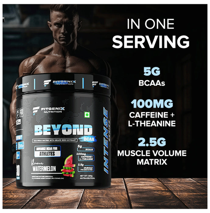 Fitgenix Nutrition Beyond BCAA Powder Watermelon