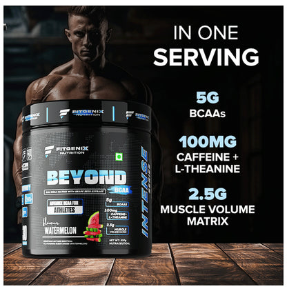 Fitgenix Nutrition Beyond BCAA Powder Watermelon