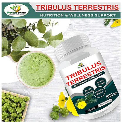 Fitness Prime Tribulus Terrestris Maximum Strength 800mg Capsule