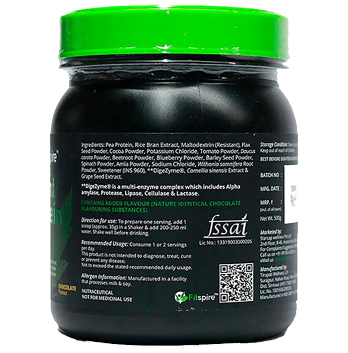 Fitspire Plant Protein Powder Chocolate