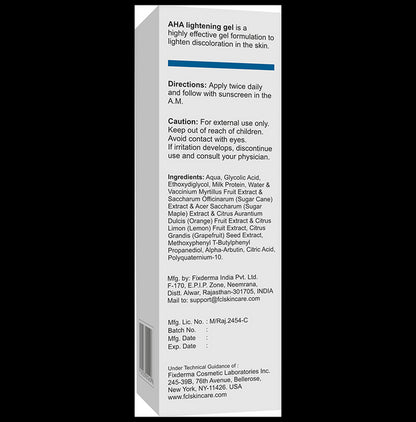 Fixderma Cosmetic Laboratories AHA Lightening Gel