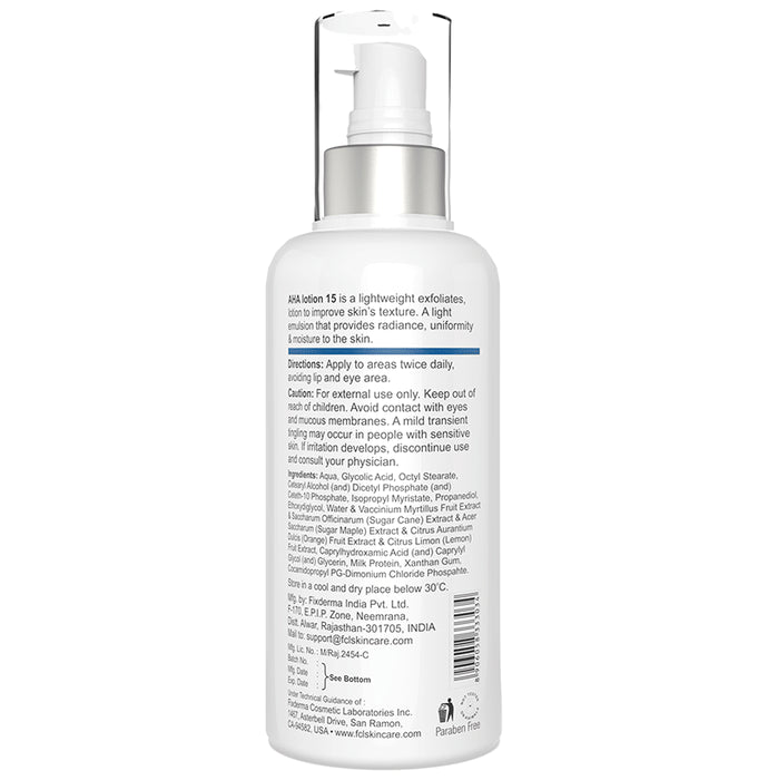 Fixderma Cosmetic Laboratories AHA Lotion 15