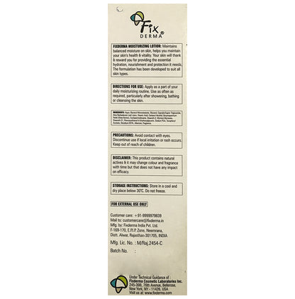 Fixderma Moisturizing Lotion