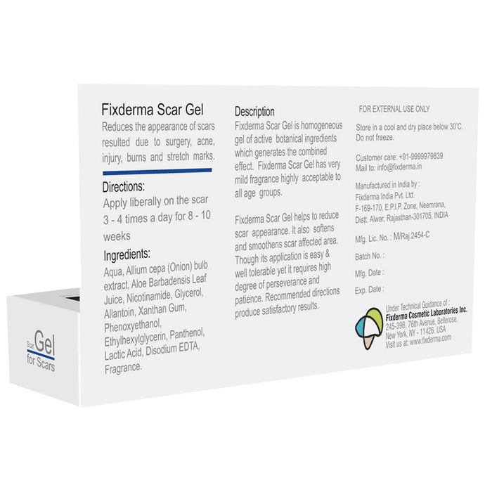Fixderma Scar Gel