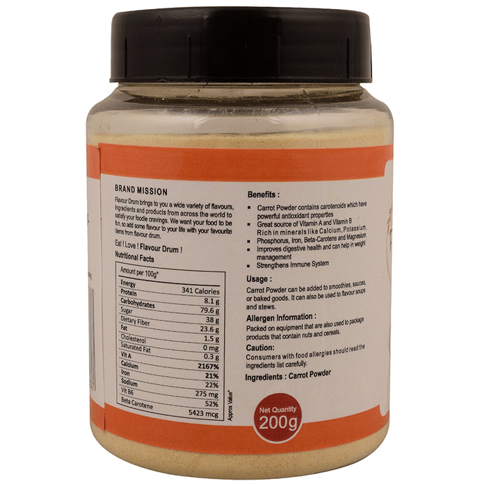 Flavour Drum Carrot Powder