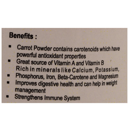 Flavour Drum Carrot Powder