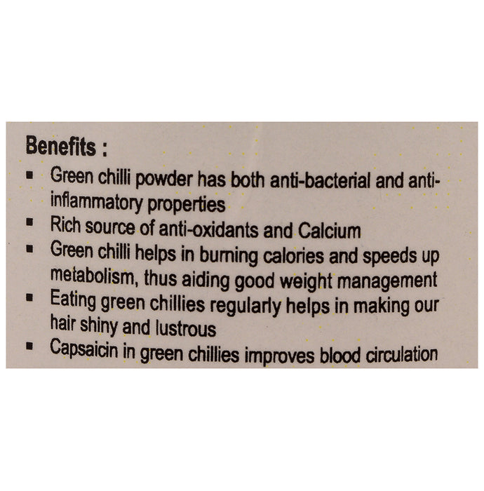 Flavour Drum Green Chilli Powder