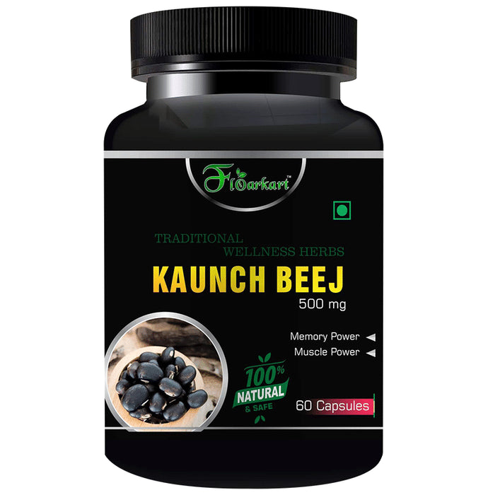 Floarkart Kaunch Beej 500mg Capsule - Classic Derma