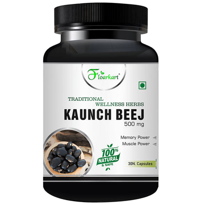 Floarkart Kaunch Beej 500mg Capsule - Classic Derma