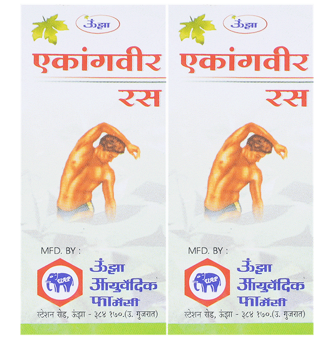 Unjha Ekangvir Rasa Tablet (40 Each) - Classic Derma