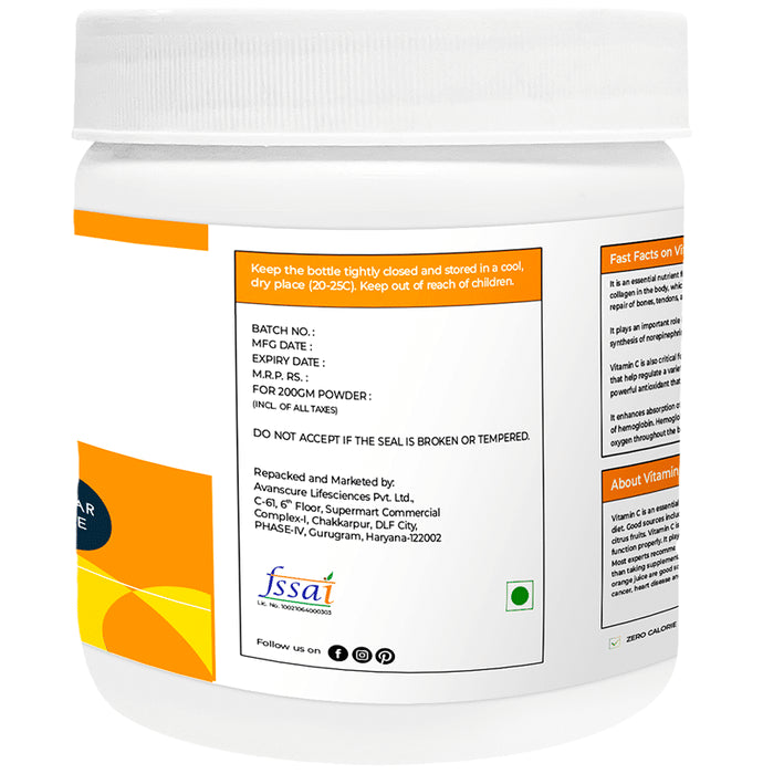 Fooding Vitamin C L-Ascorbic Acid
