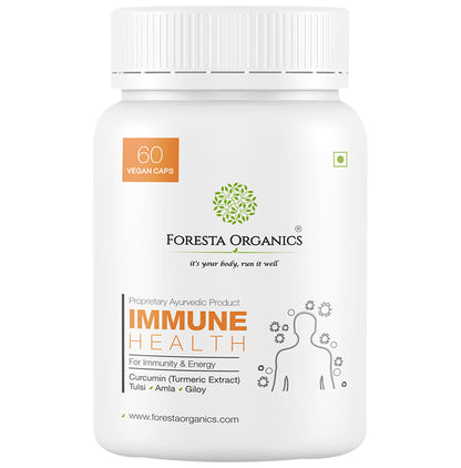 Foresta Organics Immune Health Vegan Capsule - Classic Derma
