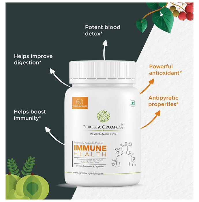 Foresta Organics Immune Health Vegan Capsule