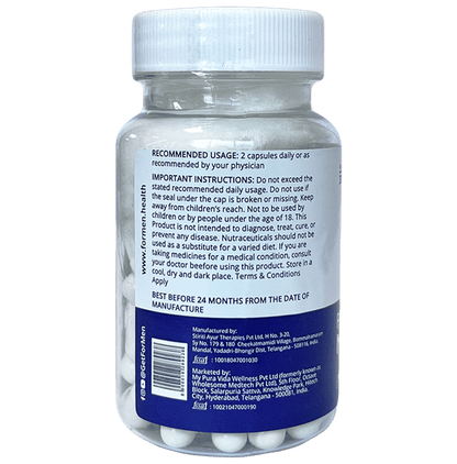 ForMen Perform+ | With Ashwagandha, Safed Musli, Vitamin D3 for Vitality & Strength | Capsule