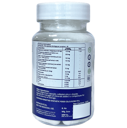 ForMen Perform+ | With Ashwagandha, Safed Musli, Vitamin D3 for Vitality & Strength | Capsule