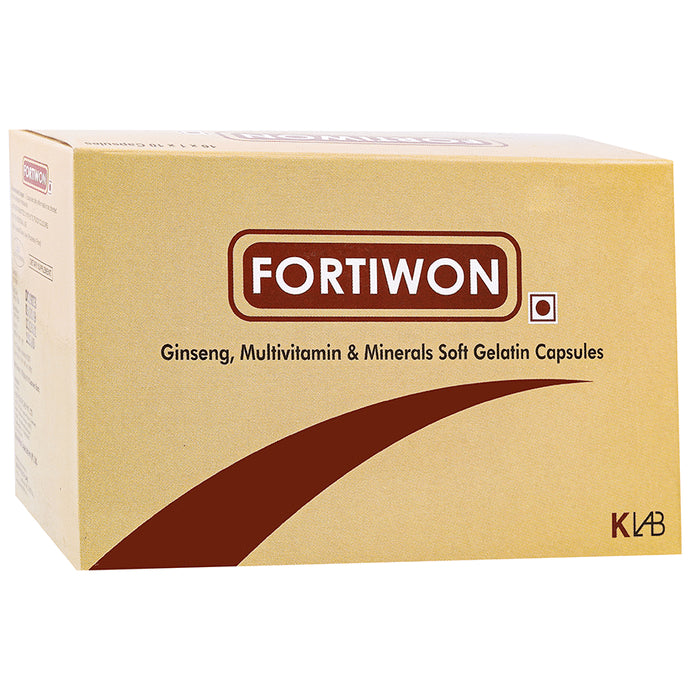 Fortiwon Multivitamin & Minerals Soft Gelatin Capsule - Classic Derma