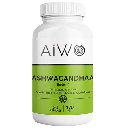 AIWO Ashwagandhaa 170mg Capsule - Classic Derma