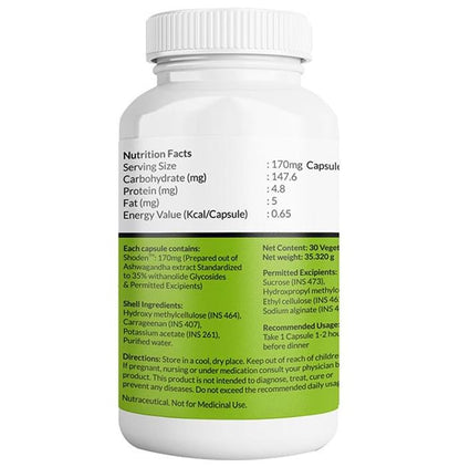 AIWO Ashwagandhaa 170mg Capsule