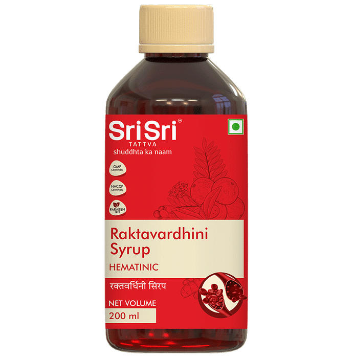 Sri Sri Tattva Raktavardhini Syrup - Classic Derma