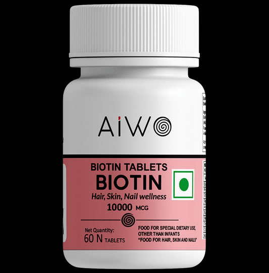 AIWO Biotin 10000mcg Tablet - Classic Derma