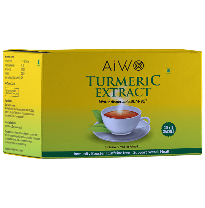 AIWO Turmeric Extract Sachet (2.25gm Each) - Classic Derma