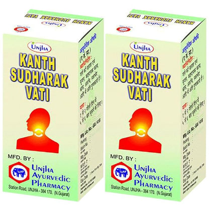 Unjha Kanth Sudharak Vati (10gm Each) - Classic Derma