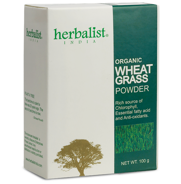 Herbalist Wheatgrass powder- 100% organic Powder - Classic Derma