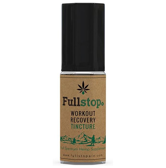 Fullstop Workout Recovery 500mg Tincture - Classic Derma
