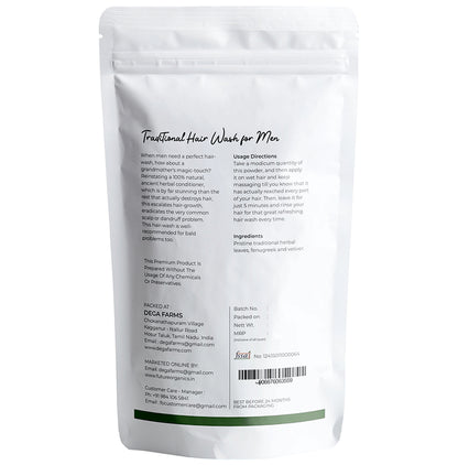 Future Organics Traditional Hair Wash for Men