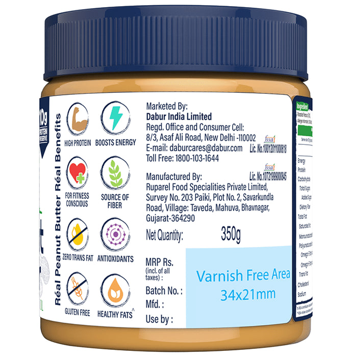 Real Health 100% Natural Peanut Butter Crunchy