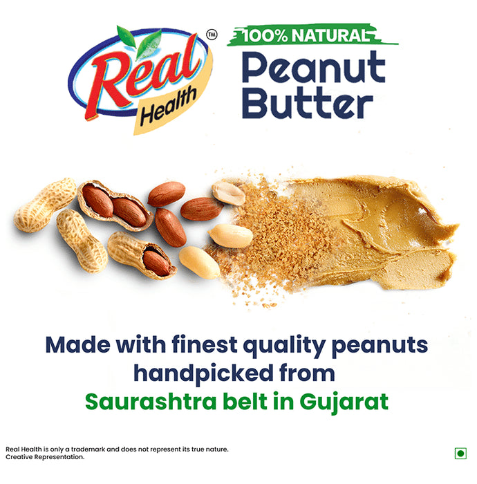 Real Health 100% Natural Peanut Butter Crunchy