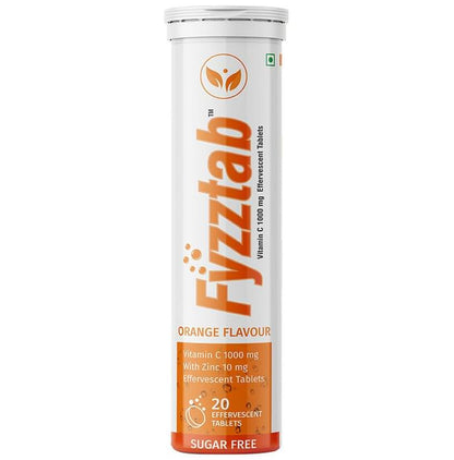 Fyzztab Effervescent Tablet (20 Tablet Each) Orange Sugar Free - Classic Derma