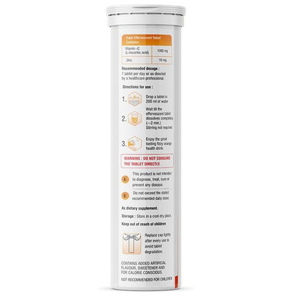 Fyzztab Effervescent Tablet (20 Tablet Each) Orange Sugar Free
