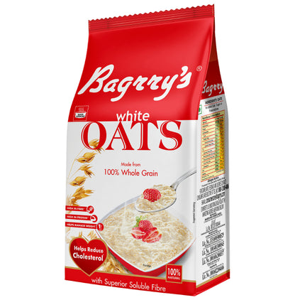 Bagrry's White Oats for Weight Management & Cholesterol Reduction - Classic Derma