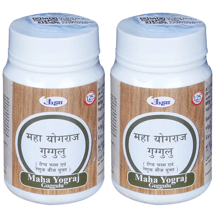 Unjha Maha Yograj Guggulu Tablet (60 Each) - Classic Derma