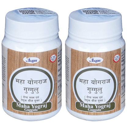 Unjha Maha Yograj Guggulu Tablet (60 Each) - Classic Derma