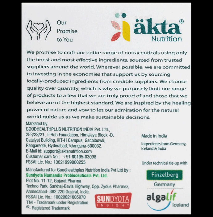 Akta Nutrition Good Immunity Adults Capsule | Immunity Booster | Multivitamin | Vitamin Booster|immunity for Good Health | Health Booster Capsule