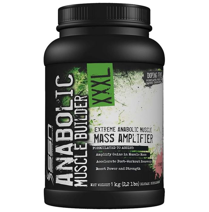 SSN Anabolic Muscle Builder XXXL Strawberry - Classic Derma