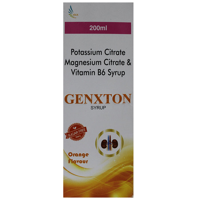 Genxton Syrup Orange Sugar Free - Classic Derma