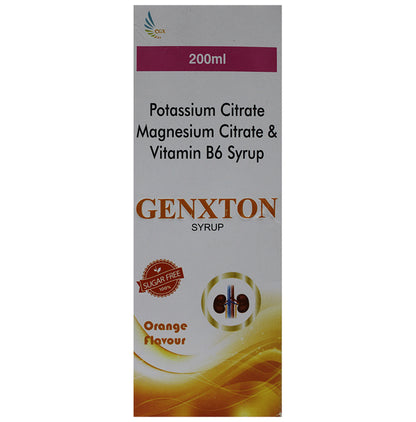 Genxton Syrup Orange Sugar Free - Classic Derma