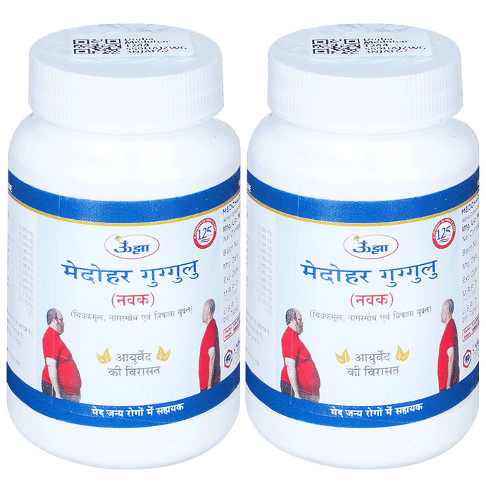 Unjha Medohar Guggulu (Navak) Tablet (60 Each) - Classic Derma