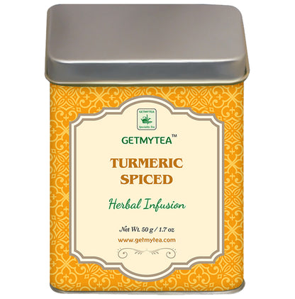 Getmytea Turmeric Spiced Herbal Infusion - Classic Derma