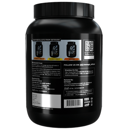 Getough Isolate Protein Powder Black Current