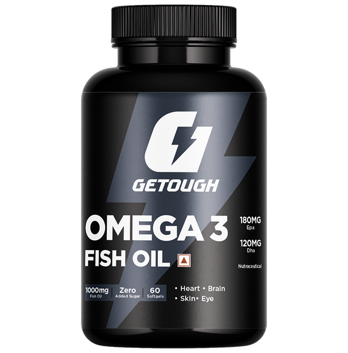 Getough Omega 3 Fish Oil Softgels - Classic Derma