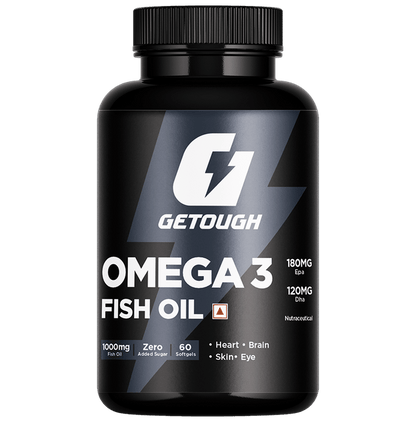 Getough Omega 3 Fish Oil Softgels - Classic Derma