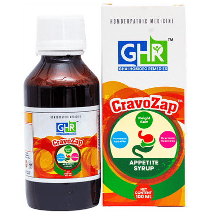 Ghai Homoeo Remedies Cravozap Syrup - Classic Derma
