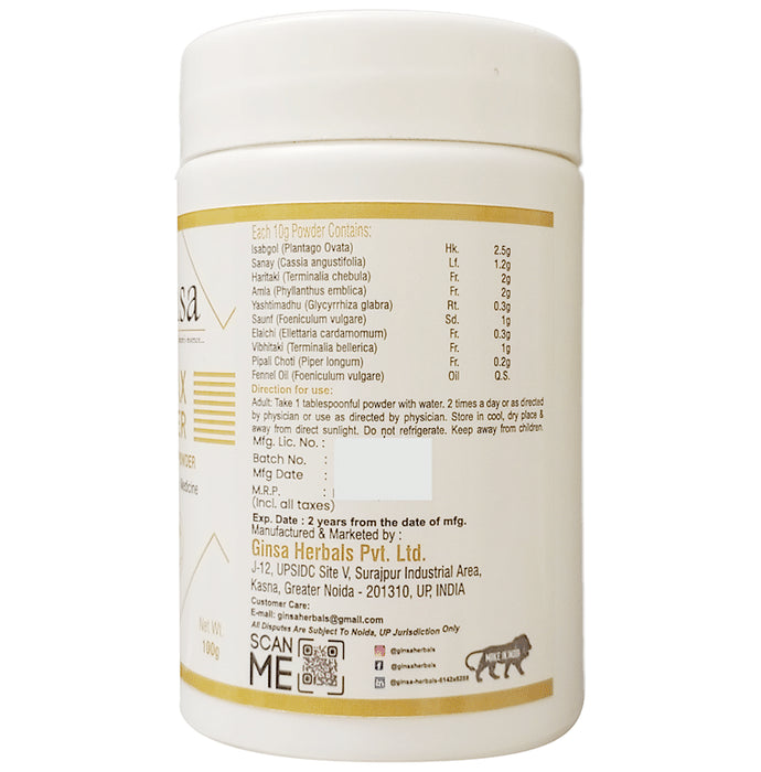 Ginsa Ginlax Isabgol Laxative Powder