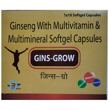 Gins-Grow Softgel Capsule - Classic Derma